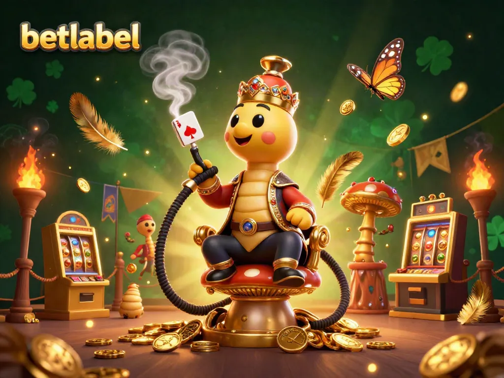 Experience the thrilling games of betlabel with a vibrant digital 3D illustration showcasing a unique casino theme.